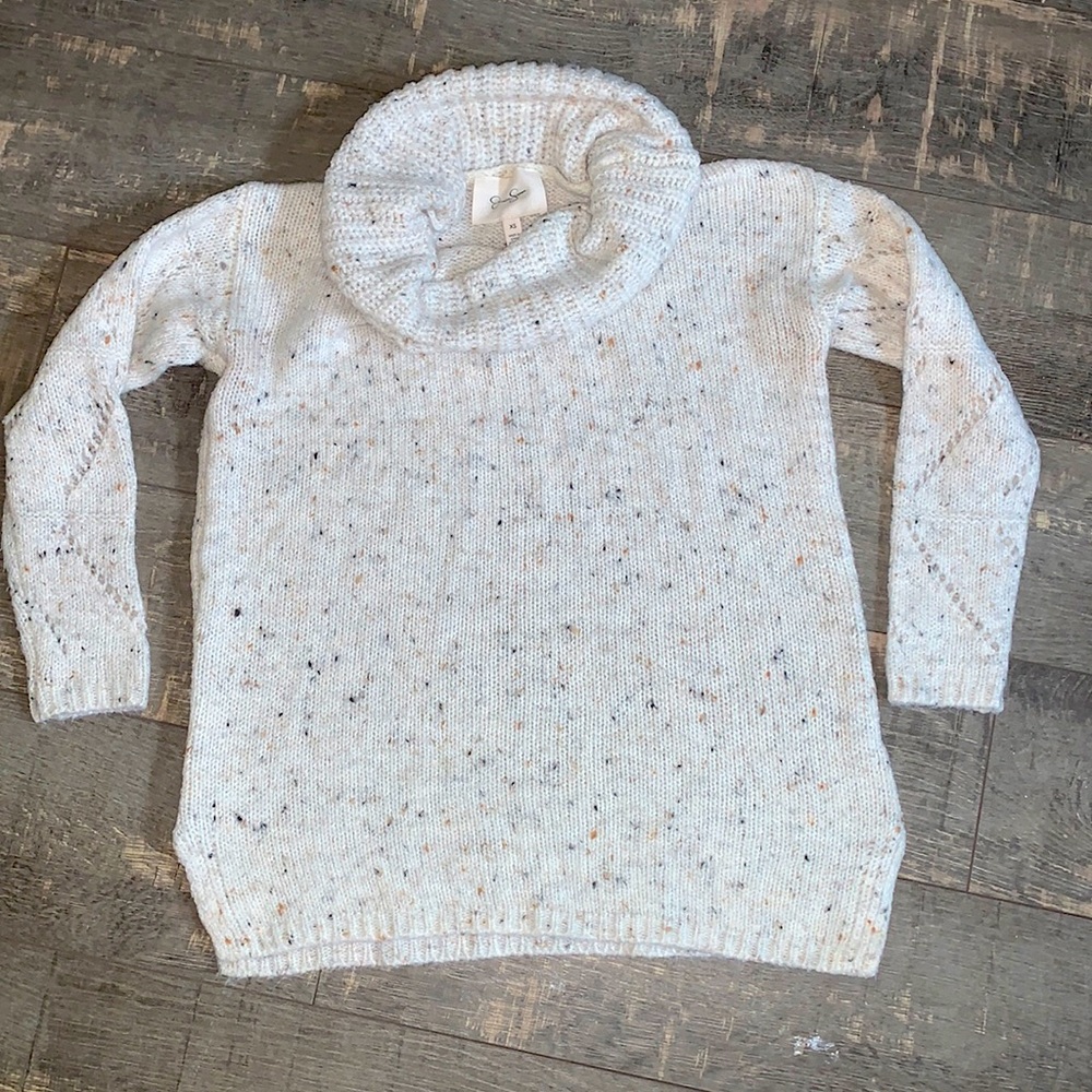 Jessica Simpson slouchy cowl neck sweater